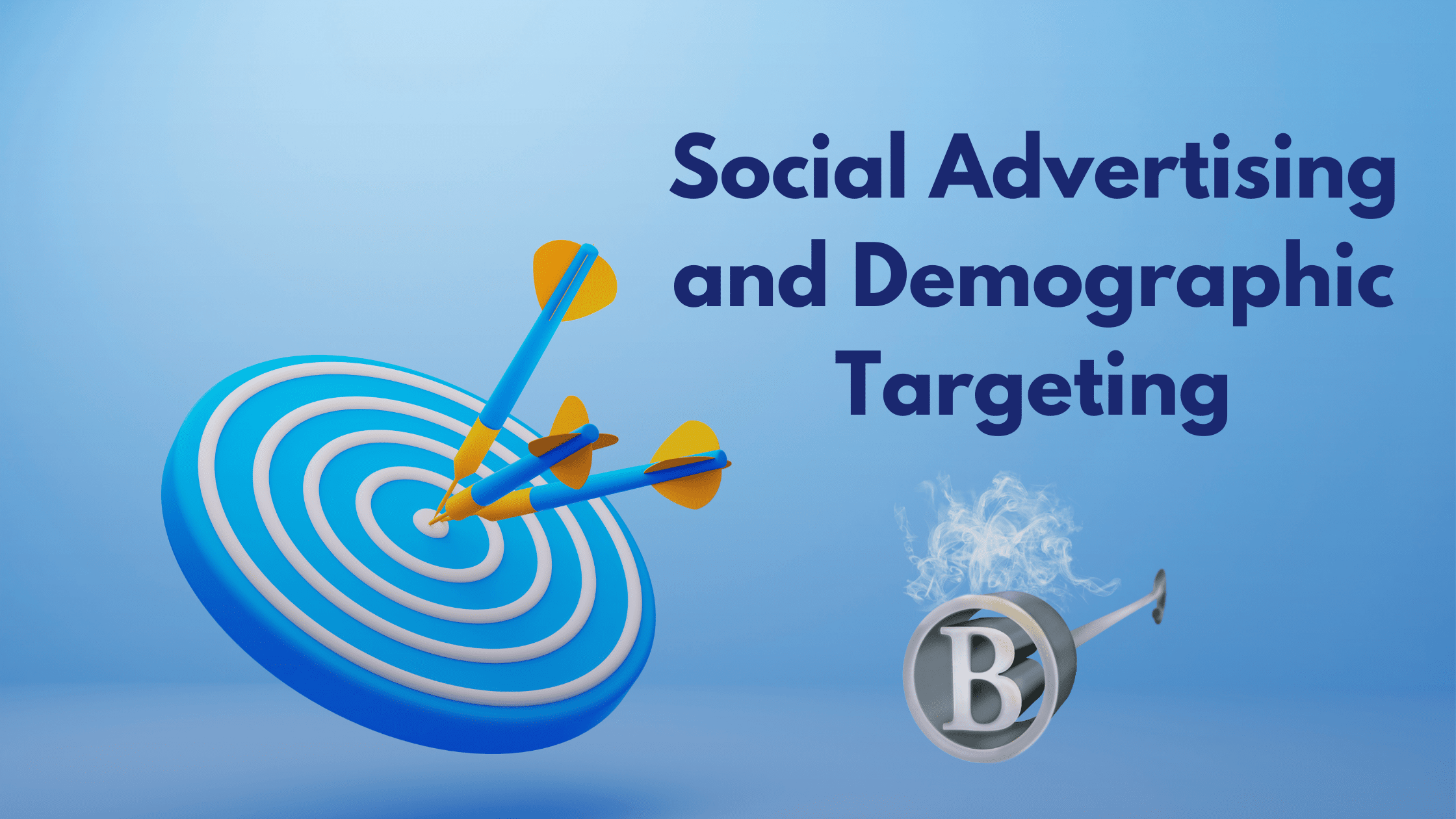 Social Advertising and Demographic Targeting